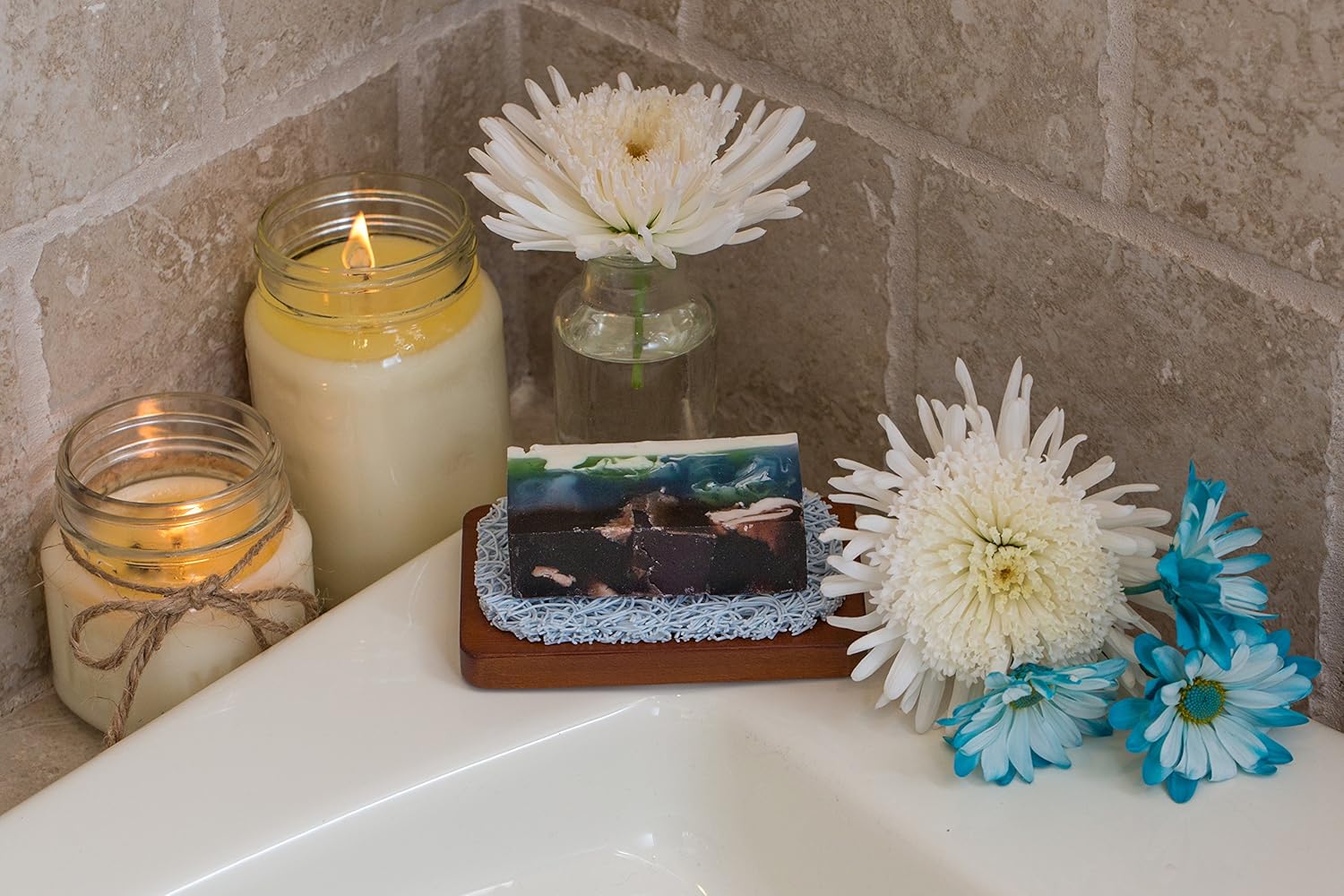 Aira Soap Saver - Lavender Butterfly Design