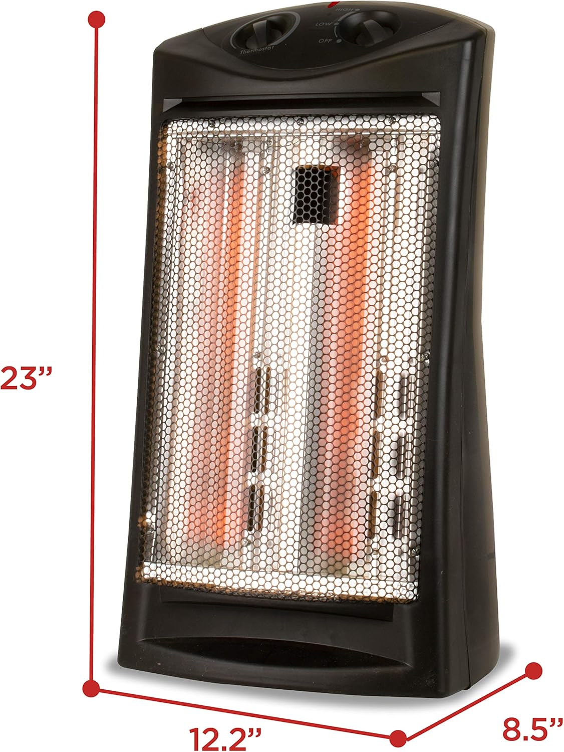 BLACKDECKER 1500W Tower Heater with Thermostat