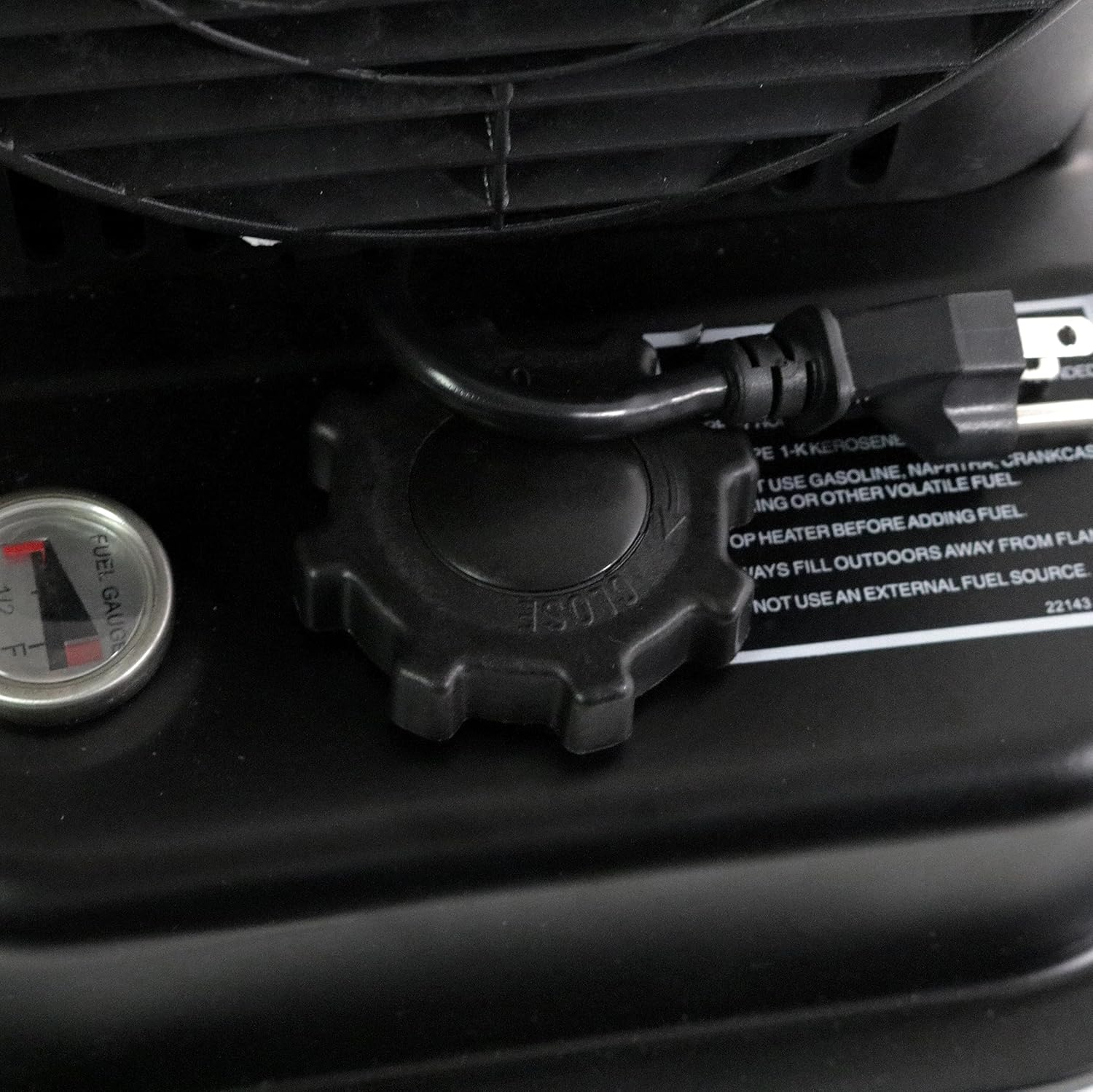 Mr Heater 80000 BTU Forced Air Kerosene Heater Black