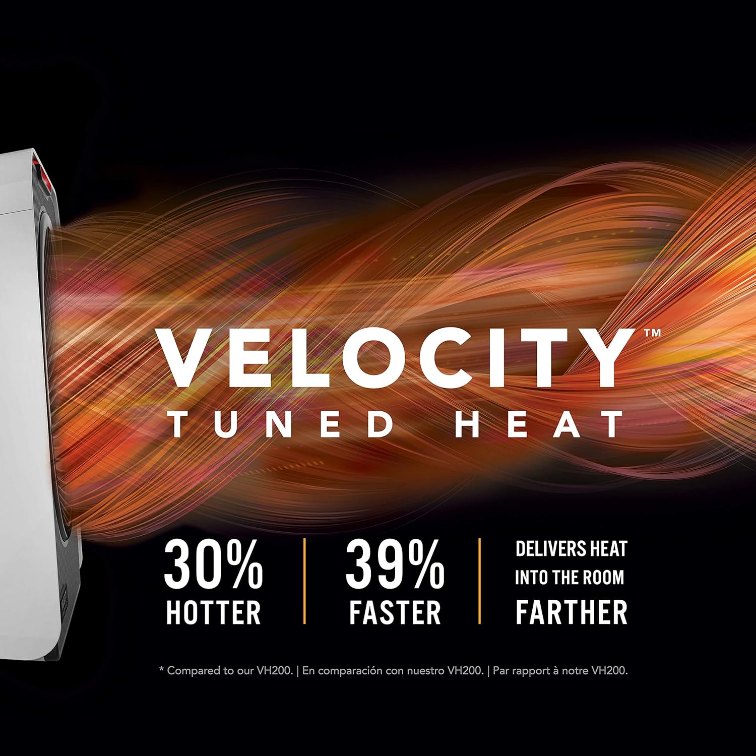 Vornado Velocity 5 Electric Space Heater White Large