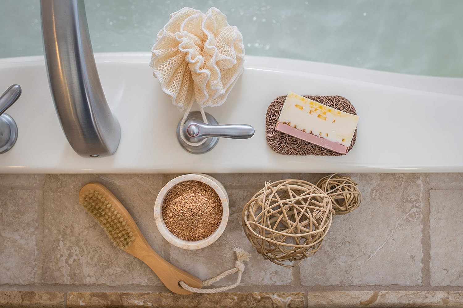 Aira Soap Saver - Lavender Butterfly Design