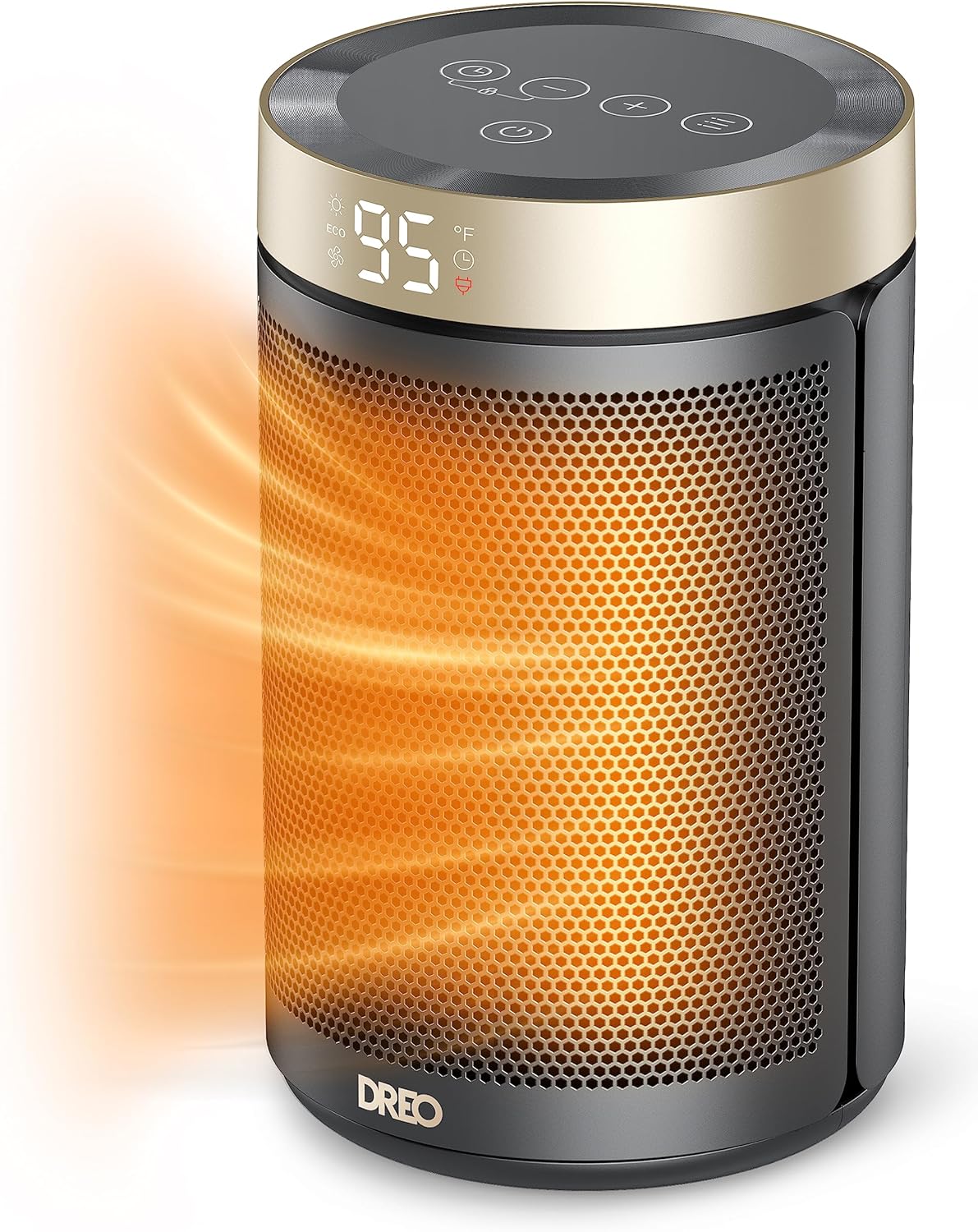 Dreo 9 Inch Table Fan with Thermostat and 70ft Airflow
