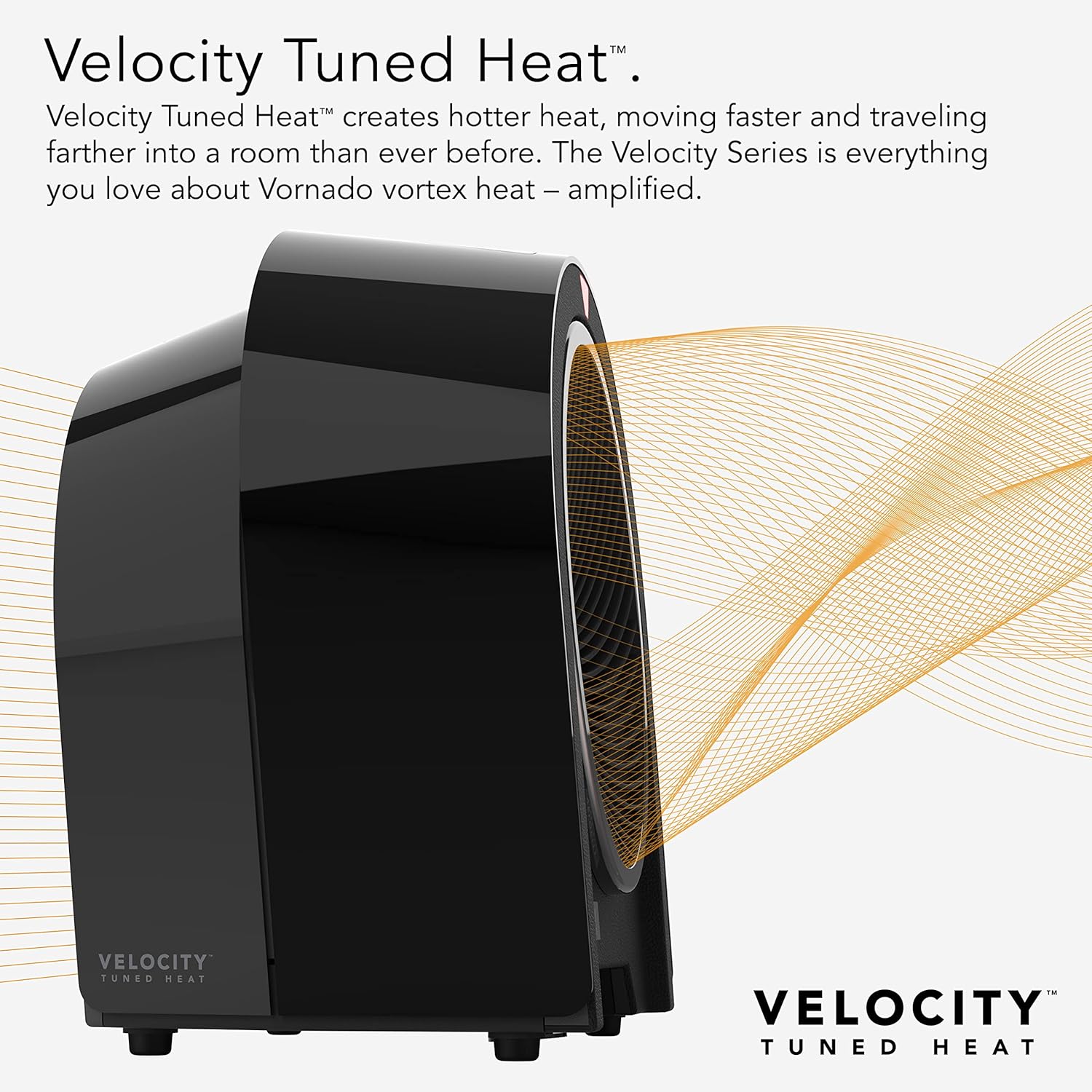Vornado Velocity 5R Space Heater with Remote Control Black 1