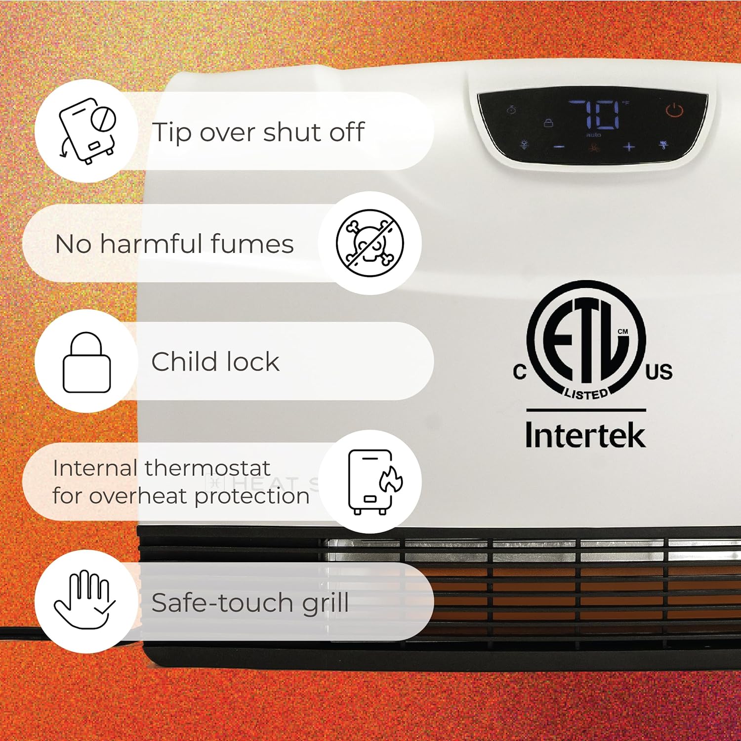 Heat Storm HS-1500-PHX-WIFI Wall Mounted Infrared Heater